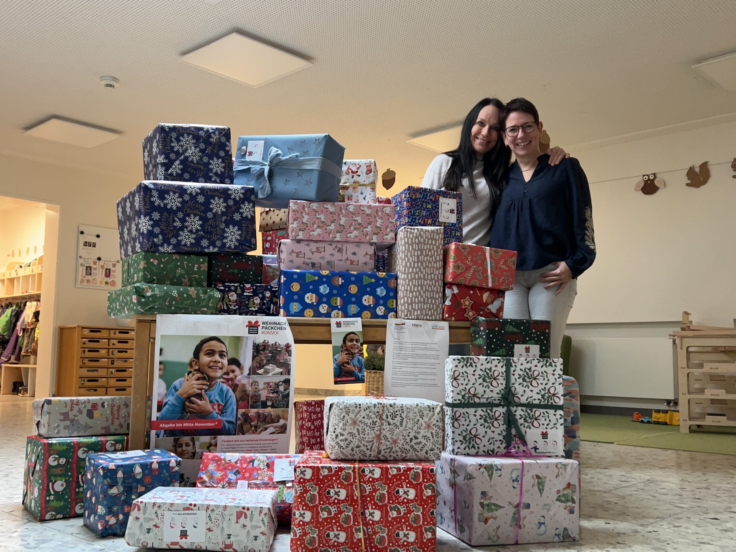 Weihnachtspäckchenkonvoi